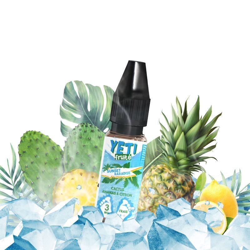 E-liquide Sunset Paradise - Yeti Fruité 10ml