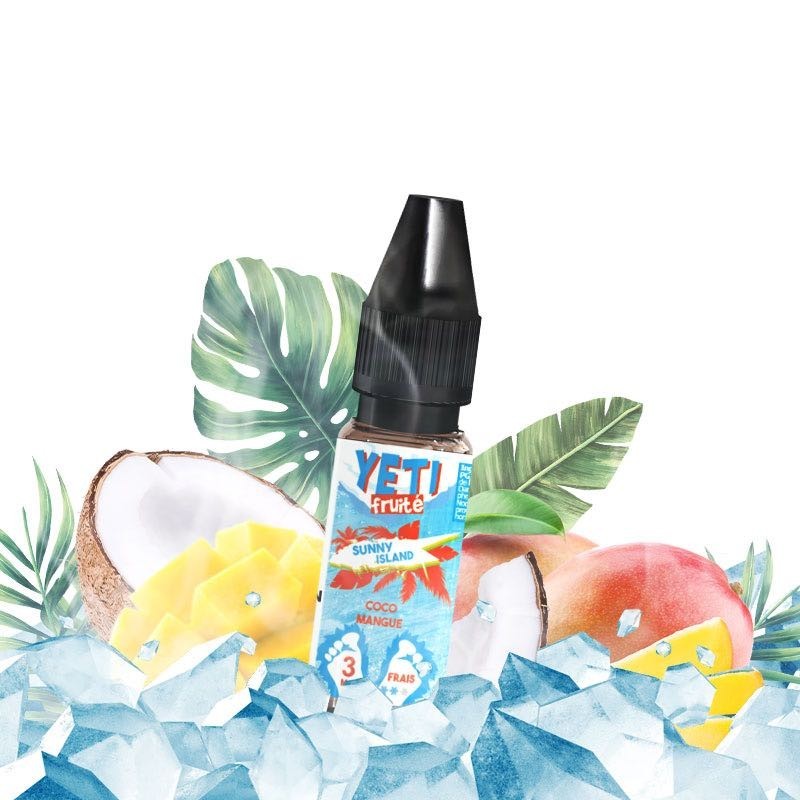 E-liquide Sunny Island - Yeti Fruité 10ml