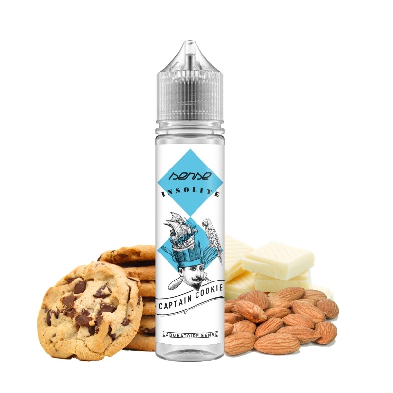 E-liquide Captain Cookie Sense Insolite - ZHC 50ml