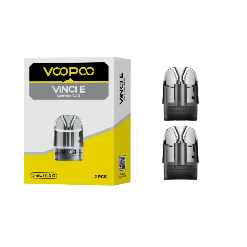 PACK 2 CARTOUCHES VINCI E VOOPOO 5 ML